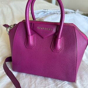 Givenchy Antigona Mini Top Handle Fuscia/Pink Satchel